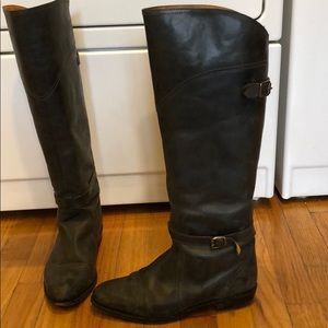 Frye Dorado Riding Boot in Black Sz 9
